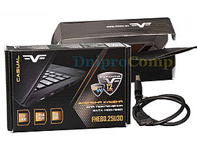 Зовнішня кишеня Frime SATA HDD/SSD 2.5", USB 3.0, Plastic, Clear (FHE80.25U30)