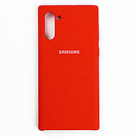 Чохол Silicone Case для Samsung Galaxy Note 10 Red