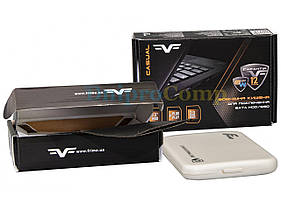 Зовнішня кишеня Frime SATA HDD/SSD 2.5", USB 3.0, Plastic, White (FHE71.25U30)