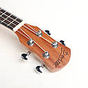 Укулеле сопрано (21 дюйм) Deviser UK21-30 (чохол, тюнер, ремінь, медіатор), фото 10