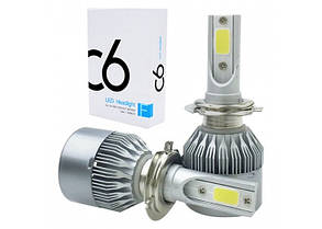 LED лампи для фар C6 H4 3800 LM