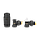 Комплект радіаторний кутовий (дизайнерський, чорний) Invena, фото 2