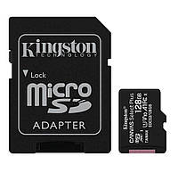 Карта памяти Micro SDXC 128Gb UHS-I Class10 Kingston Canvas Select Plus R10+SD-адаптер(SDCS2/128GB)