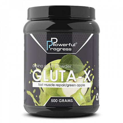 Глютамін Powerful Progress Gluta-Х 500 g, фото 2