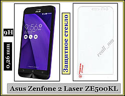 Захисне загартоване скло для смартфона Asus Zenfone 2 Laser ZE500KL Z00ED