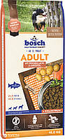 Bosch Корм "Adult Mit Frischem Lachs & Kartoffel" для взрослых собак с лососем и картофелем 15кг.