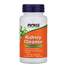 Kidney Cleanse комплекс для нирок на травах 90 рослинних капсул Now Foods