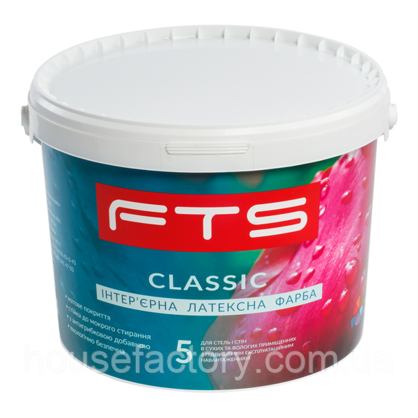 Латексна Фарба для стін FTS Classic