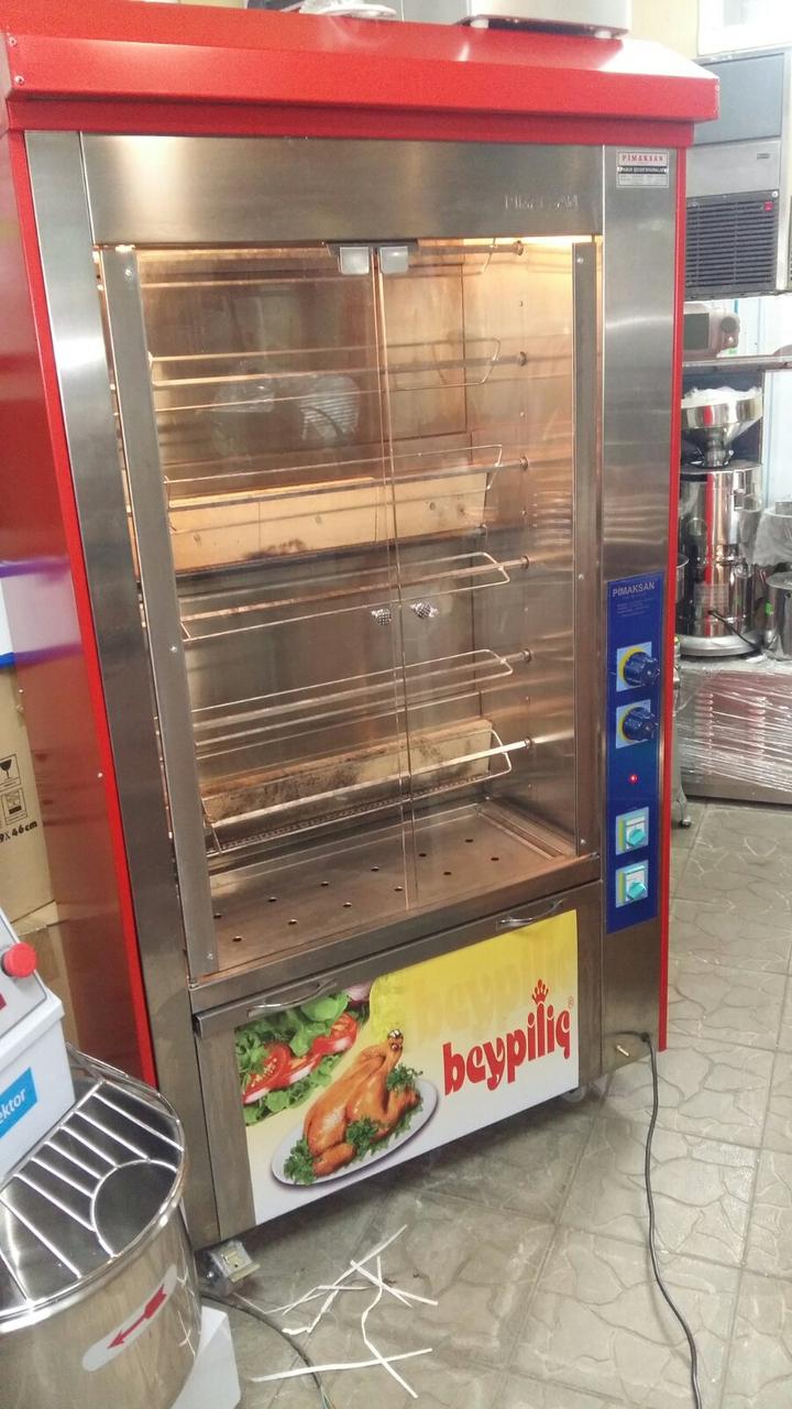 Гриль для кури гриль газовий Pimaksan PMS 60 LV lavtaş Туреччина (48 кур)