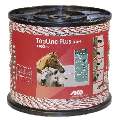 Шнур 9х0,30мм, 1000м TopLine plus Polywire