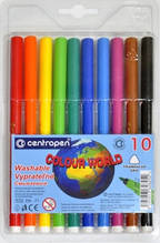 Фломастери Centropen 10 кольорів
