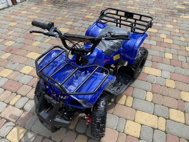 Квадроцикл електричний дитячий Кроссер 36V 800W - Синій, фото 1
