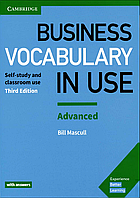 Business Vocabulary in Use Advanced (3rd Edition) +answer key