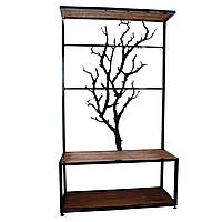 Вішалка для одягу підлогова в прихожу в стилі Лофт