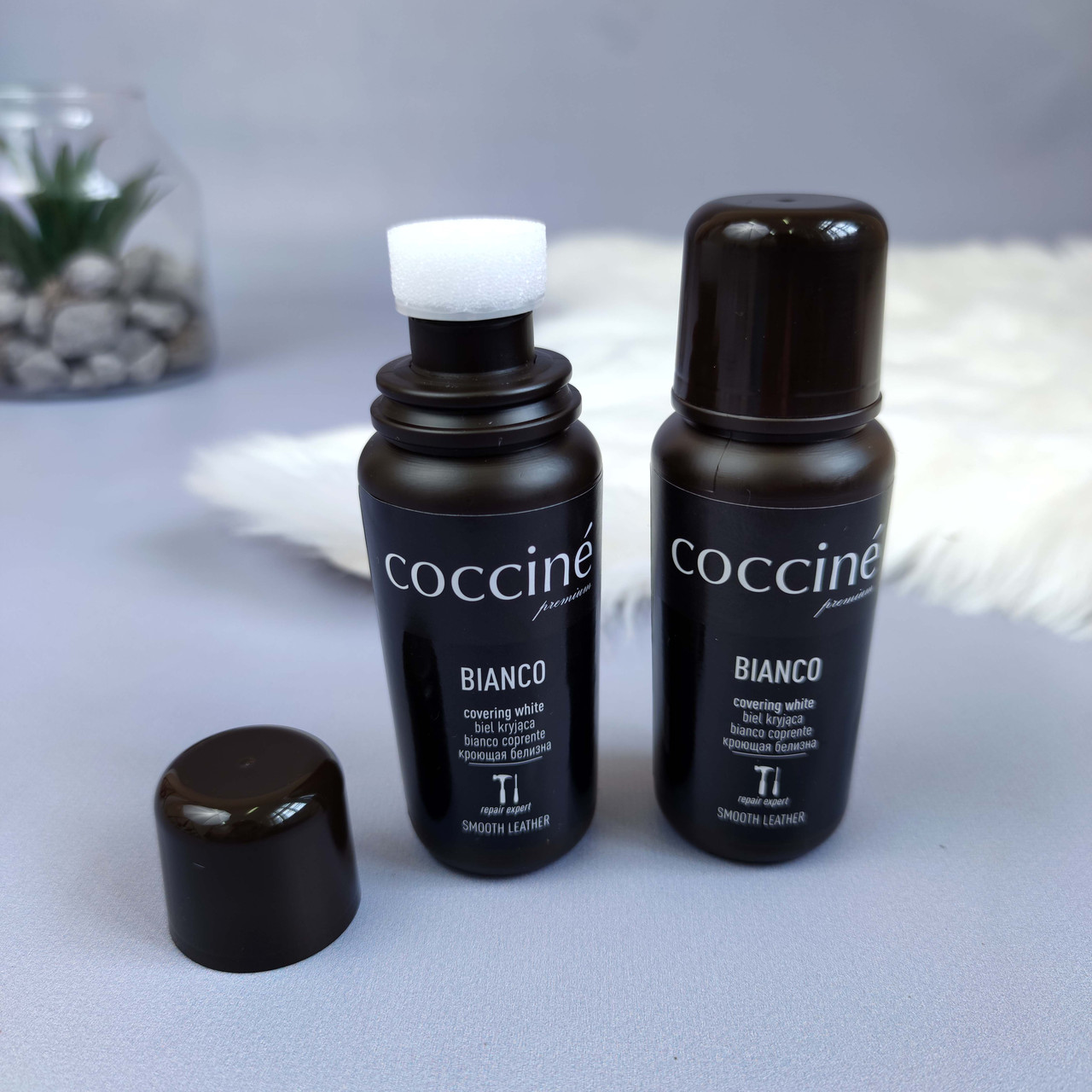 Біла крем-паста для взуття Coccine BIANCO 75мл