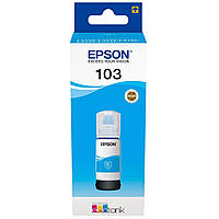 Оригинальные чернила Epson 103 Cyan L1110, L3100, L3110, L3150, L3151, L3156, L3160, L5190 -65мл