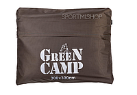 Пол дополнительный для палатки, тента, 300*300 cм, коричневый Green Camp