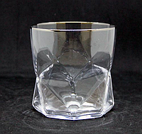 Стакан-доф Прозрачная Геометрия 400 мл OLGS1008 стекло стеклянный стакан низкий широкий