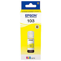 Оригинальные чернила Epson 103 Yellow L1110, L3100, L3110, L3150, L3151, L3156, L3160, L5190 -65мл