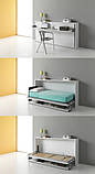 Комплект для шафи-ліжко зі столом Otis 2000х870 Pessotto Італія, фото 5