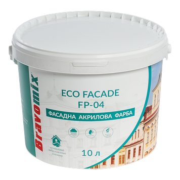 Фасадна акрилова фарба ECO FAСADE FP - 04 FTS 5л