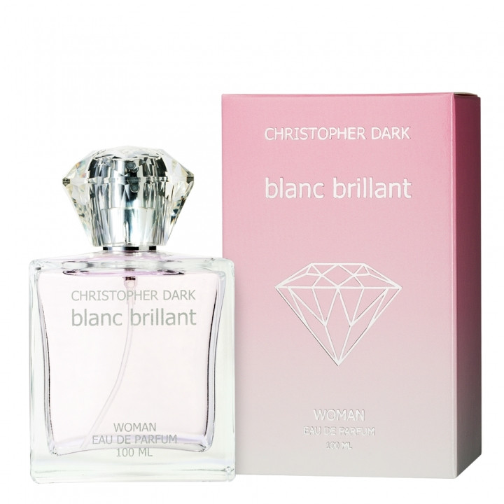 ПАРФУМОВАНА ВОДА ДЛЯ ЖІНОК CHRISTOPHER DARK BLANC BRILLANT FOR WOMAN 100 МЛ