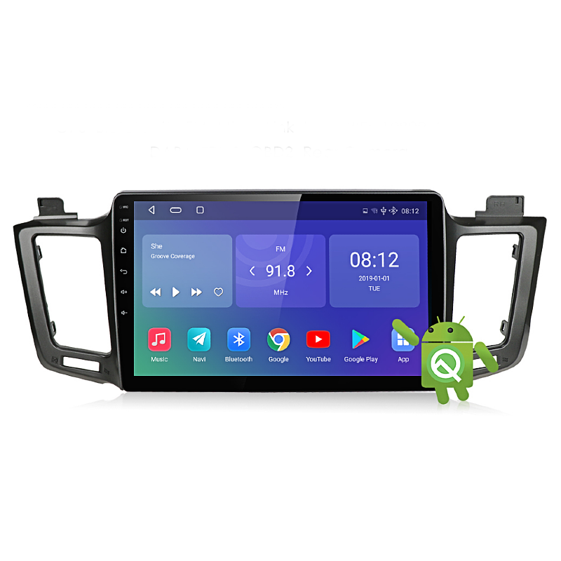 Штатна магнітола Android тойота RAV4,Автомагнітола 2DIN рав4 2/16,навігатор,автомагнітола андроїд