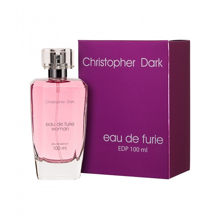 ПАРФУМОВАНА ВОДА ДЛЯ ЖІНОК CHRISTOPHER DARK EAU DE FURIE FOR WOMAN 100 МЛ