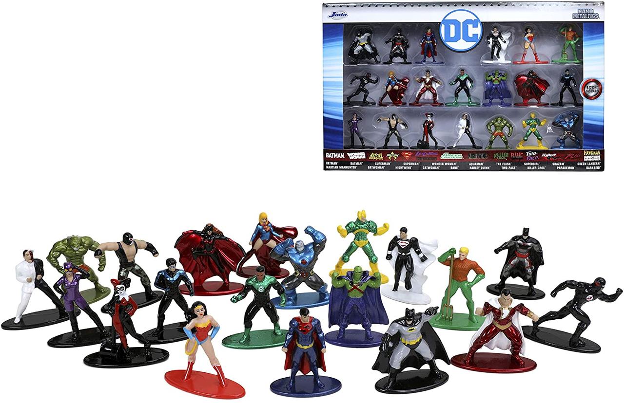 Колекційні металеві фігурки супергерої DC Comics Die-cast Metal Collectible Figures