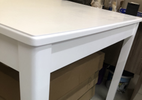 Стіл кухонний з шпонованою стільницею Фішер Fusion Furniture, колір білий, фото 3