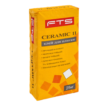 Клей для плитки CERAMIC 11 FTS 25кг