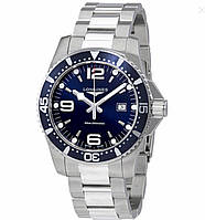 Чоловічі годинники LONGINES L3.840.4.96.6 Hydro Conquest 44 mm Blue Dieal Quartz