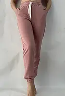 Женские спортивные штаны на манжетах двухнитка