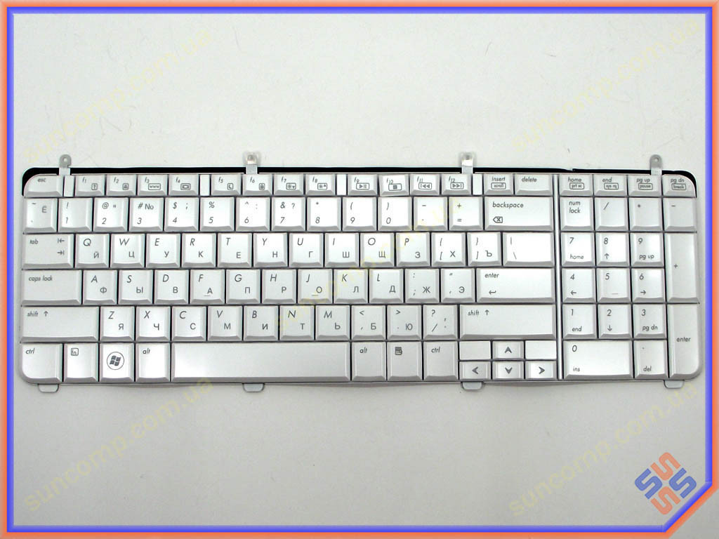 Клавиатура для HP DV7-2270er, DV7-3010er, DV7-3090e (RU White). Оригинал. - фото 3 - id-p1410873222