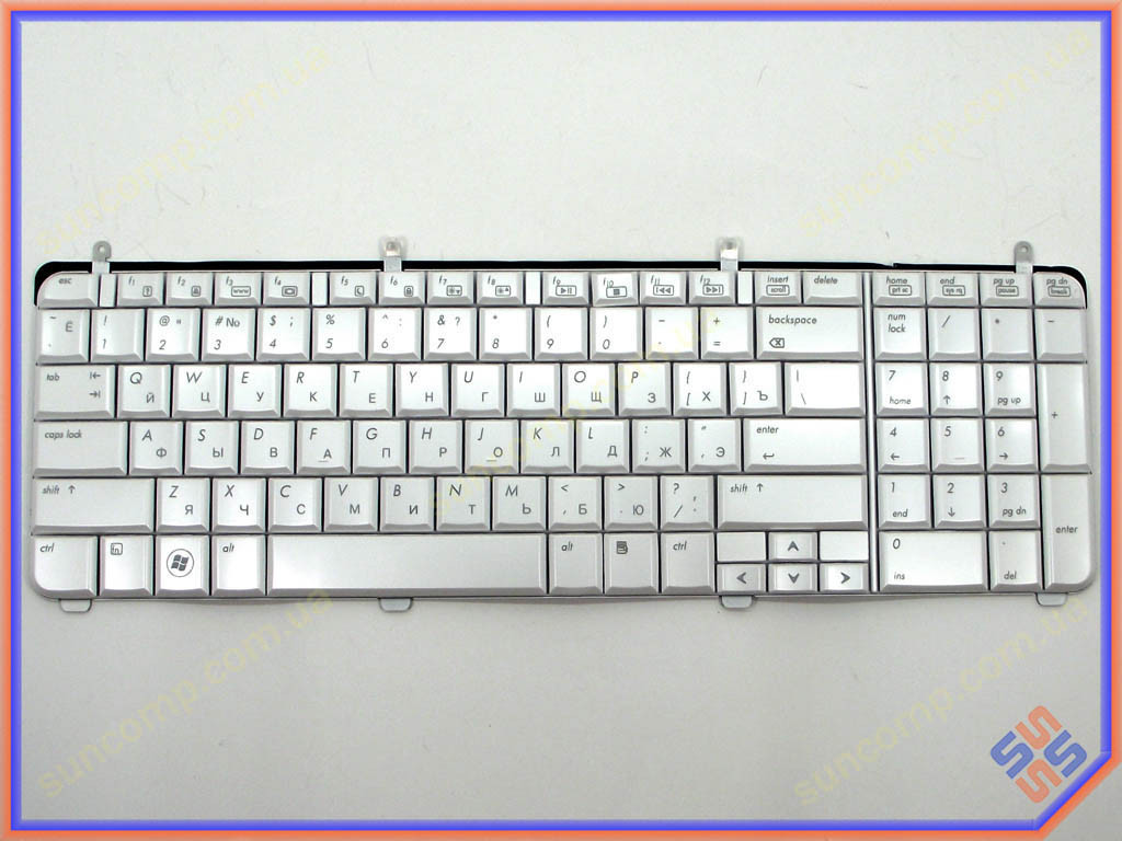 Клавиатура для HP DV7-3100, DV7T-2000, DV7T-3000, DV7T-3100 (RU White). Оригинал. - фото 3 - id-p1410873226