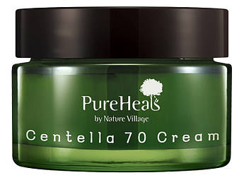 Крем для чутливої шкіри з екстрактом центелли PureHeal's Centella 70 Cream 70 мл