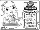 зивальна Доктор Плюшева Мийте ваші руки Doc McStuffins Wash Your Hands, фото 5