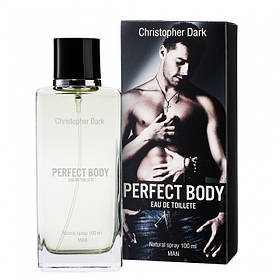 ТУАЛЕТНА ВОДА ДЛЯ ЧОЛОВІКІВ CHRISTOPHER DARK PERFECT BODY FOR MAN 100 МЛ