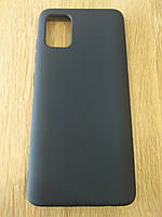 Чехол Silicone Cover Case для Samsung A51 Black