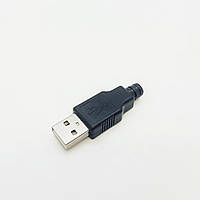 Разъем штекер USB 4 в разборном корпусе