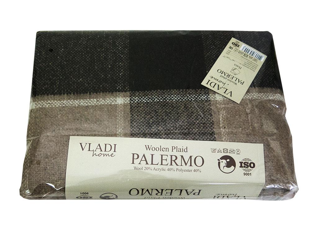 Плед Palermo 20% вовна/ 80% акрил, 140х200см Vladi, 2350