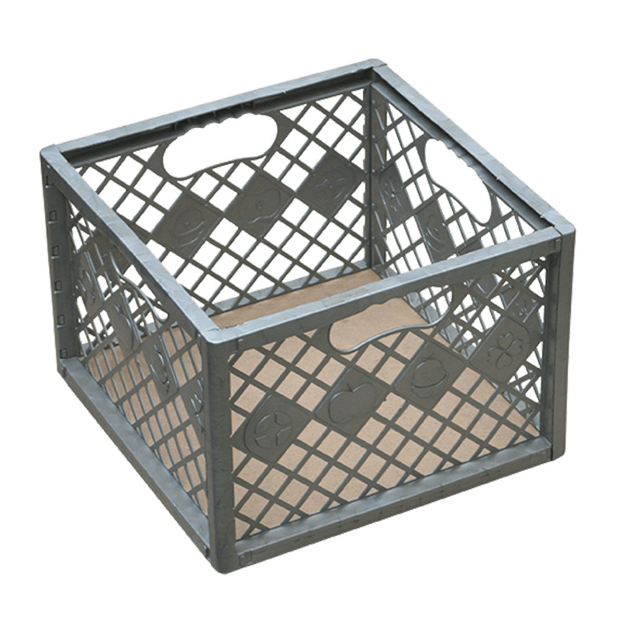 Ящик розбірний Вакула 360 х 360 х 250 мм сірого кольору, фото 1