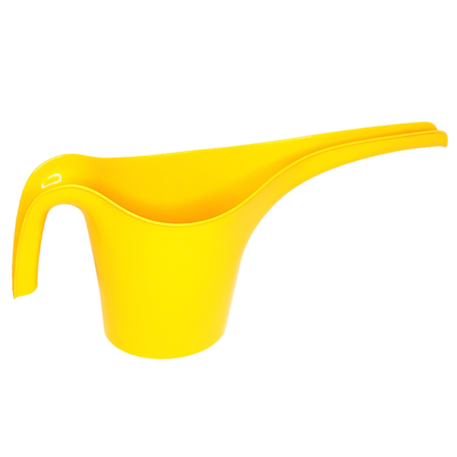 Лійка для кімнатних рослин без кришки 1,7 л жовта, фото 1