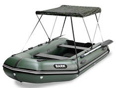 Сонцезахисний тент для човнів Bark В-270, В-300, ВТ-290, ВТ-310, ВN-310S, ВN-330S, тент від сонця для човна
