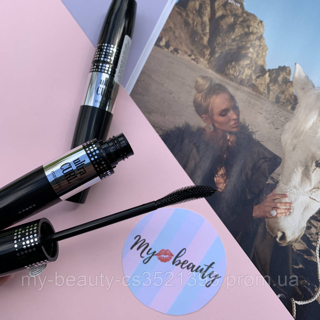 Туш для вій ULTRA CURL 10,5 мл Colour Intense