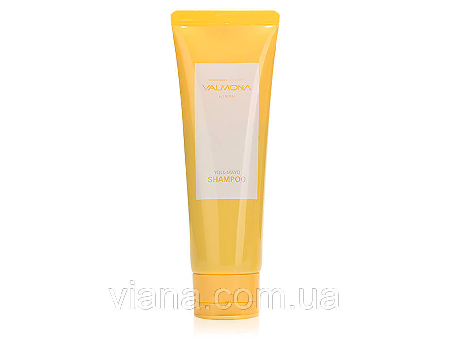 Поживний шампунь з яєчним жовтком EVAS Valmona Nourishing Solution Yolk-Mayo Nutrient Shampoo 100 мл