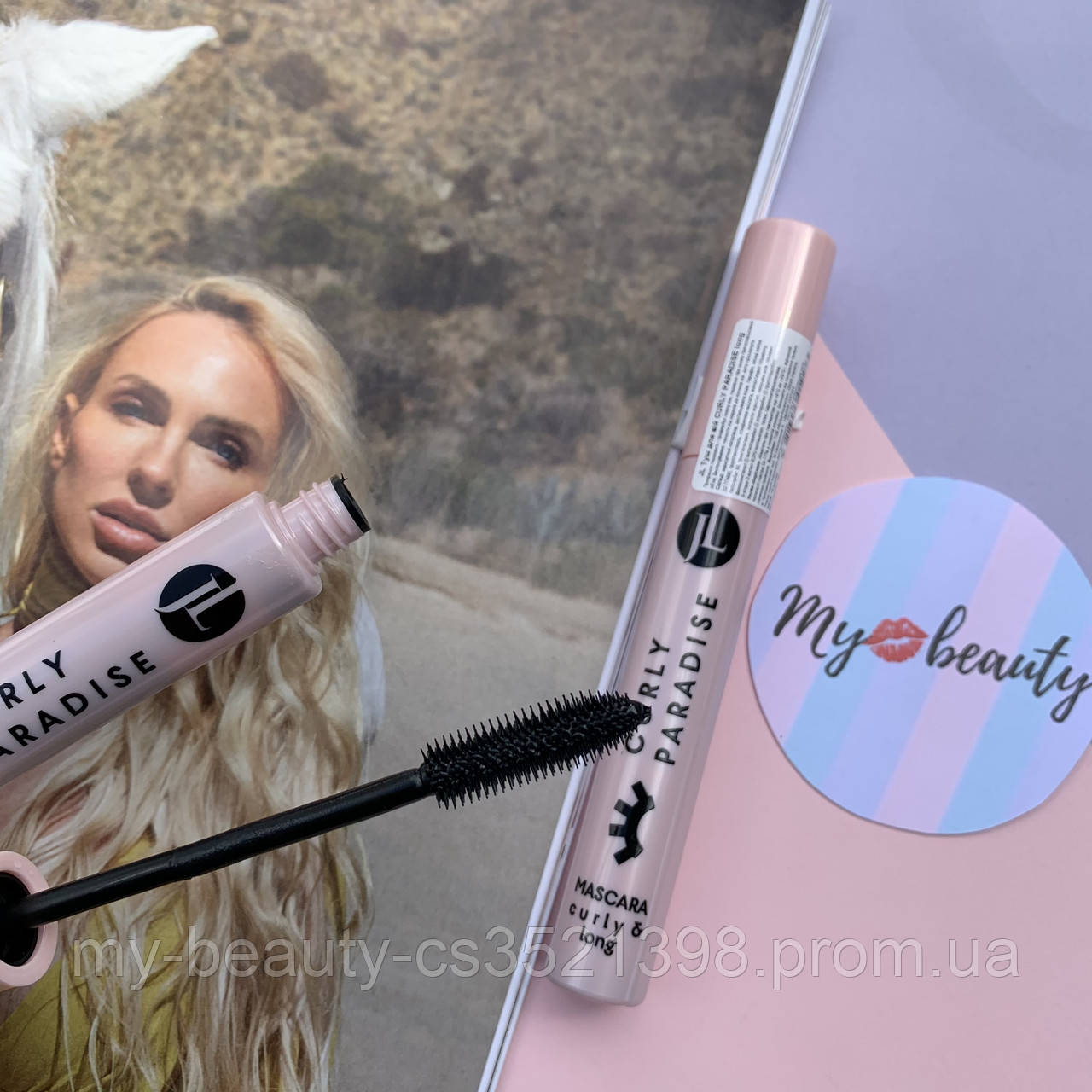 Туш для вій CURLY PARADISE long JOVIAL LUXE