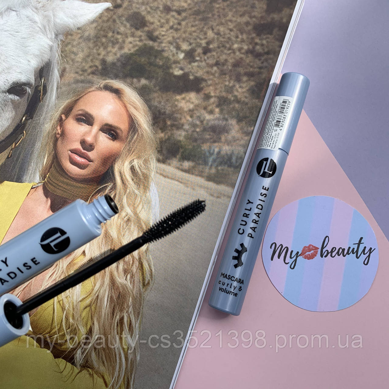 Туш для вій CURLY PARADISE long JOVIAL LUXE