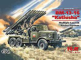 БМ-13-16 "Катюша", реактивна система залпового вогню. 1/72 ICM 72571