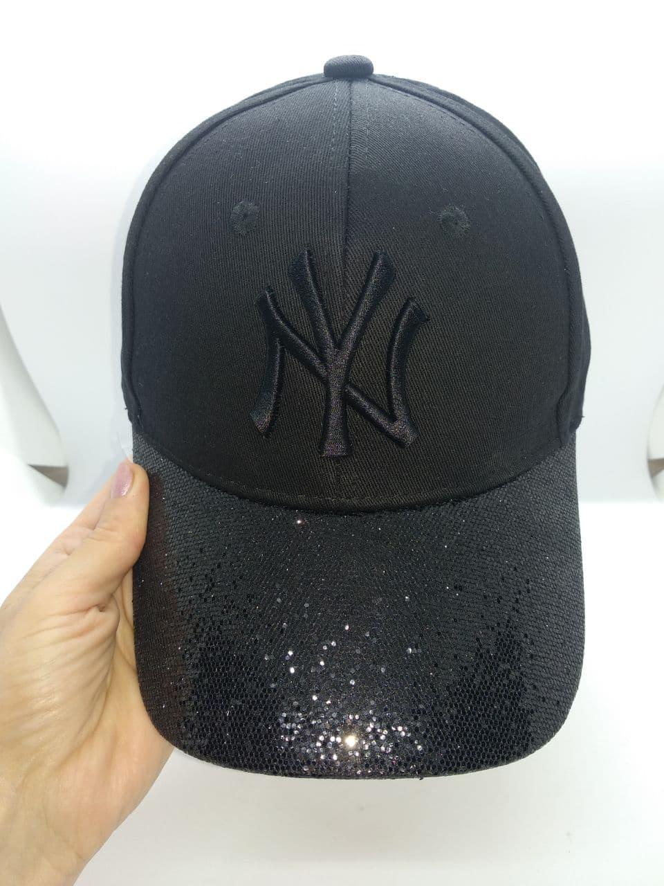 Кепка Бейсболка New York Yankees NY MLB Нью-Йорк Янкіз Блискучий Козирок